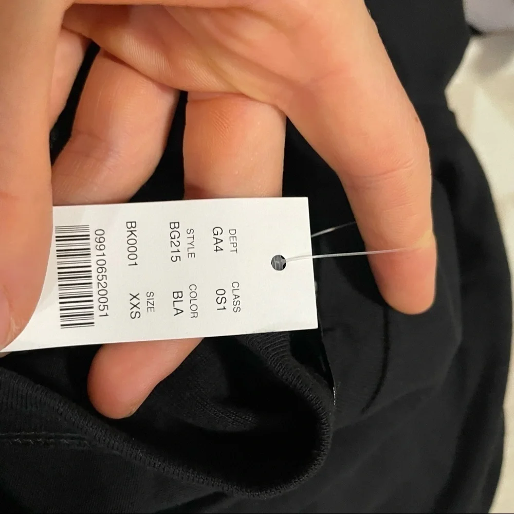 J crew knit midi dress stretch black - Picture 2 of 3